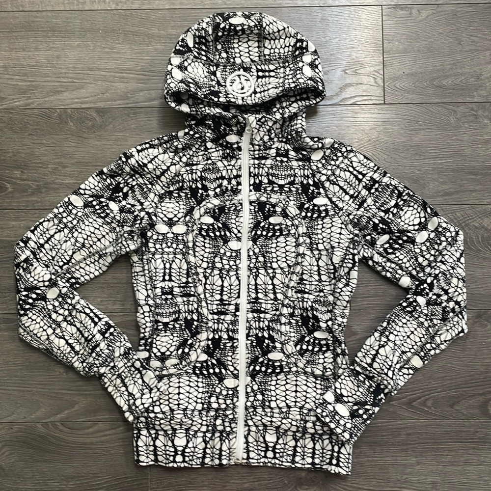 lululemon athletica Black and White Hoodie